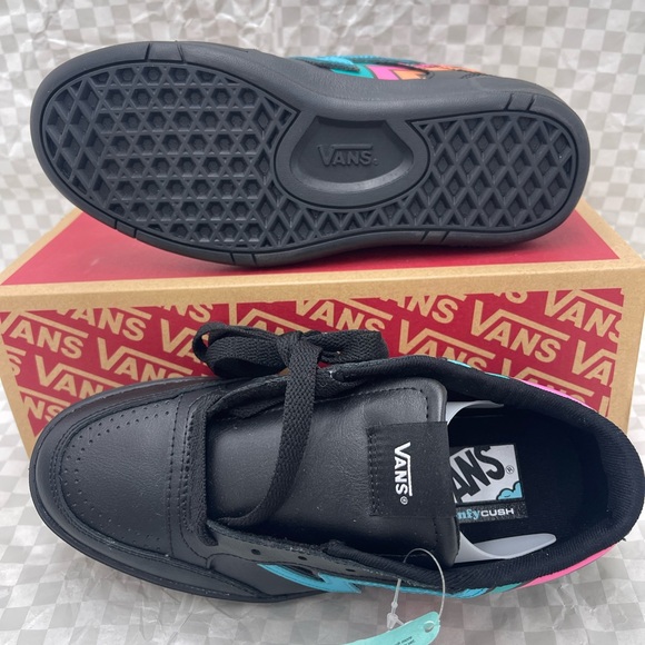 Vans Men’s Lowland Cc (Fader) Black/Multi Sneakers 
VN0A4TZY9OL - Picture 4 of 16